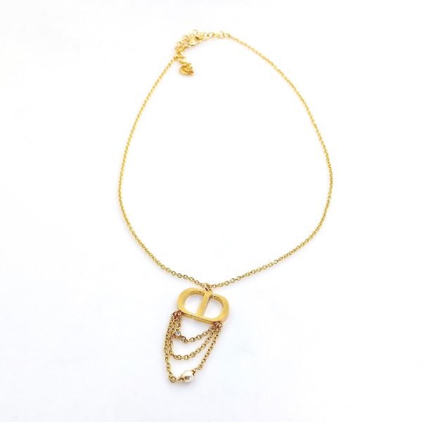 18K Petit CD Necklace - 图片 4