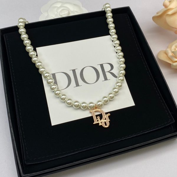 18K CD Pearl Necklace - 图片 4