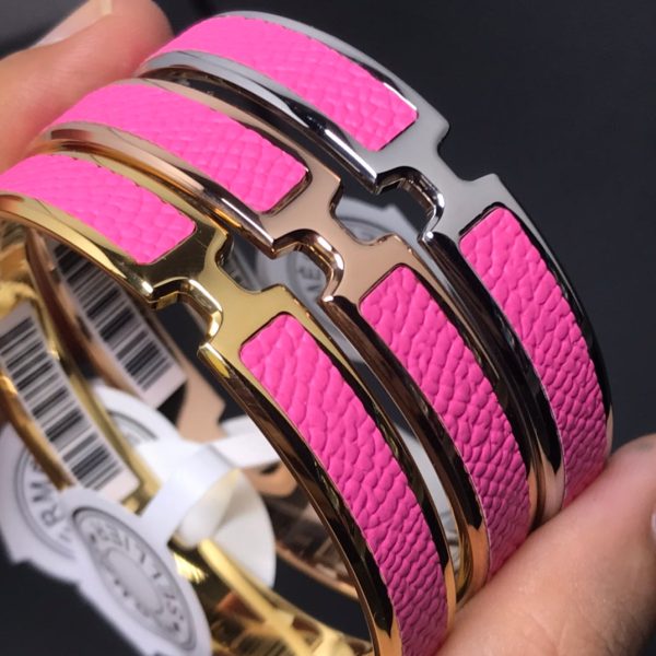18K Olympe Pink H Bracelet - 图片 2