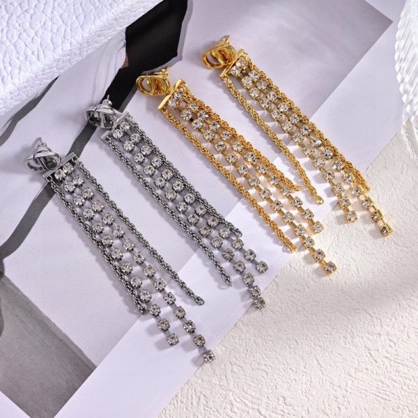 18K CD Sparkle Earrings - 图片 3
