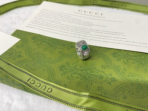 Double G Feline Garden Green Ring - 图片 10