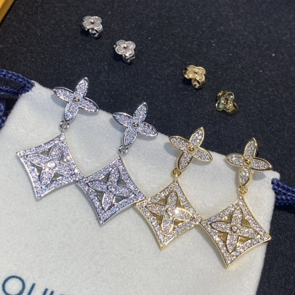 18K Louis Blossom Earrings - 图片 3