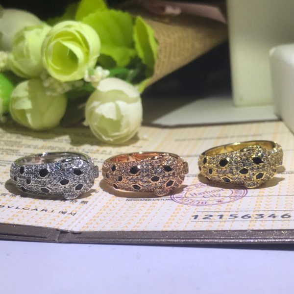 18K Panthère De Diamond Ring - 图片 7