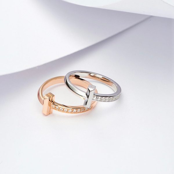 18K T T1 Diamond Ring - 图片 2
