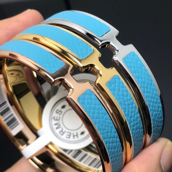 18K Olympe Blue H Bracelet - 图片 2