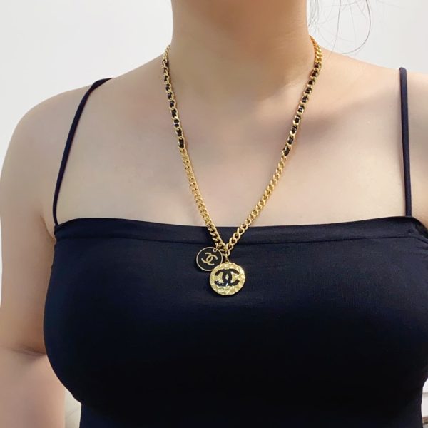 18K CC Yellow Gold Necklace - 图片 2