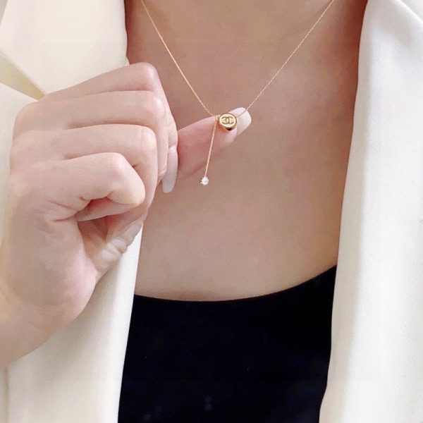 18K CC Gold Necklace - 图片 3