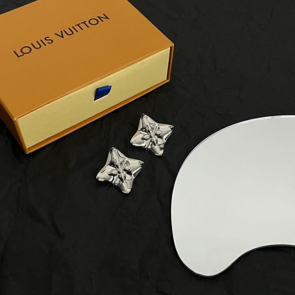 18K Louis Futura Earrings - 图片 5