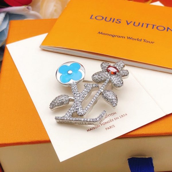 18K Louis Blooming Brooch - Image 4