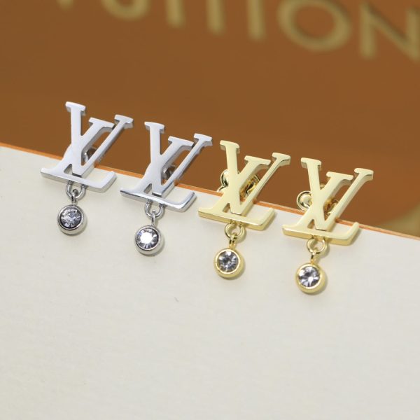 18K Louis Diamond Earrings - 图片 7