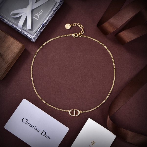 18K Petit CD Diamonds Necklace - 图片 9