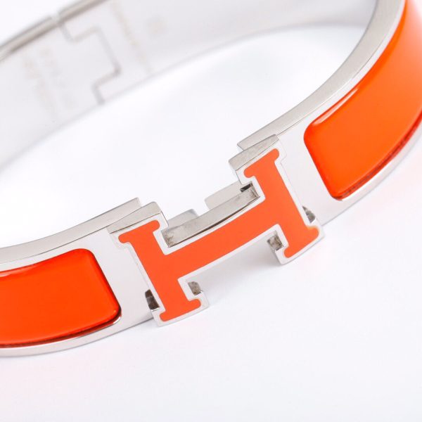 18K Clic H Orange Bracelet - 图片 9