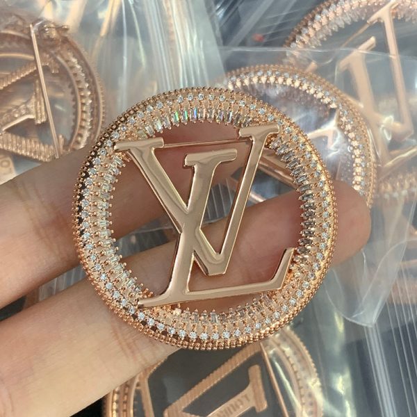 18K Louis Gold Brooch - 图片 2