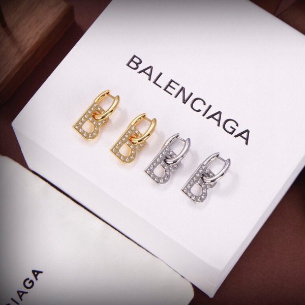 18K BB Chain XS Earrings - Image 4
