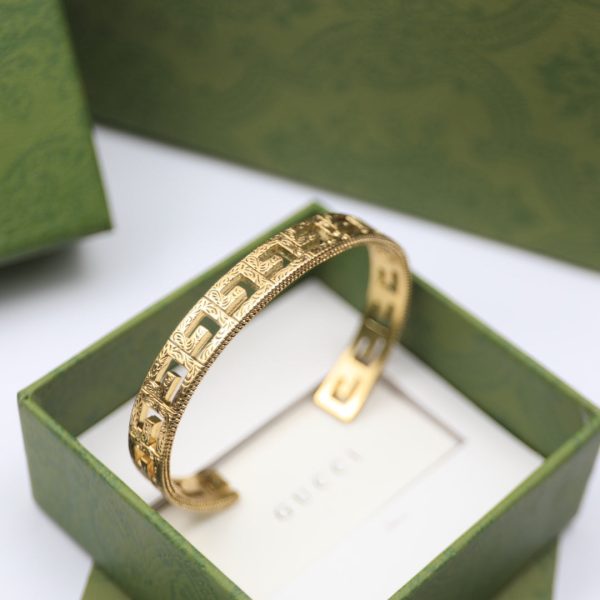 18K Double G Cube Bracelet - 图片 7