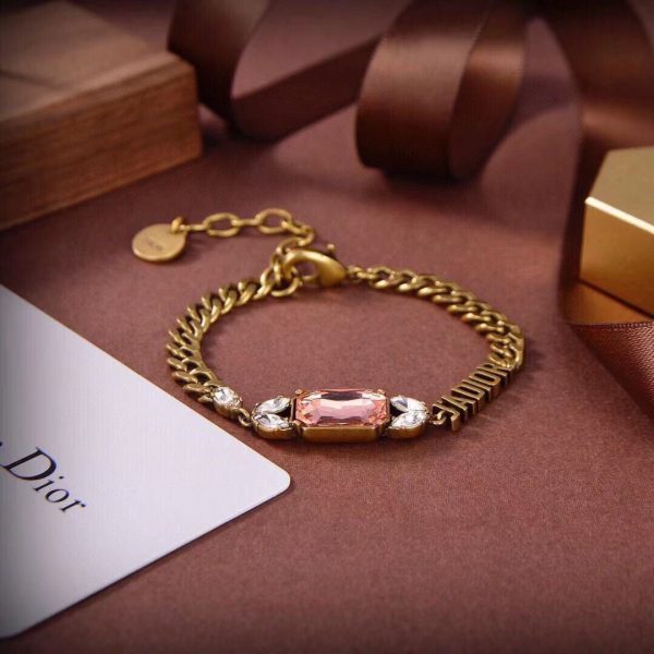 18K CD J’Adior Multicolor Crystals Bracelet - 图片 2