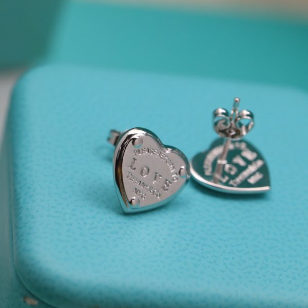 18K Return to Tiffany Love Earrings - 图片 2