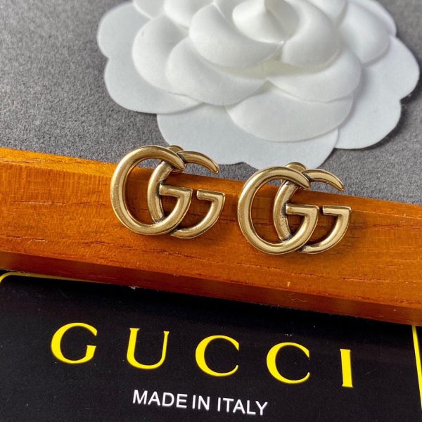 18K Double G Earrings - 图片 8