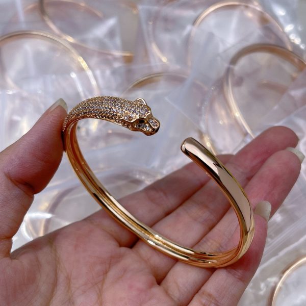 18K Panthère De Diamonds Bracelet - 图片 5
