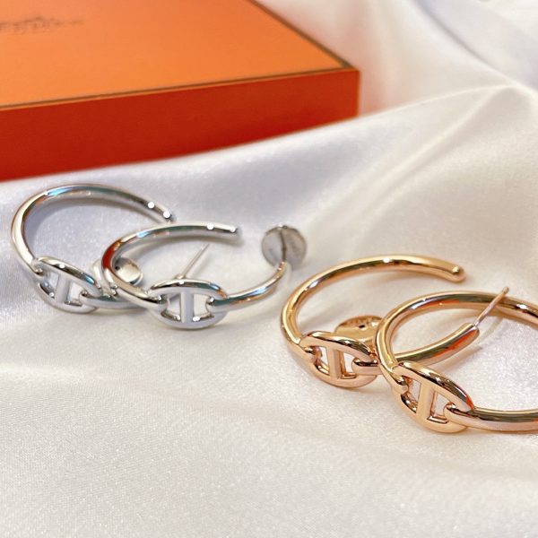 18K Chaine D'Ancre H Earrings - 图片 3