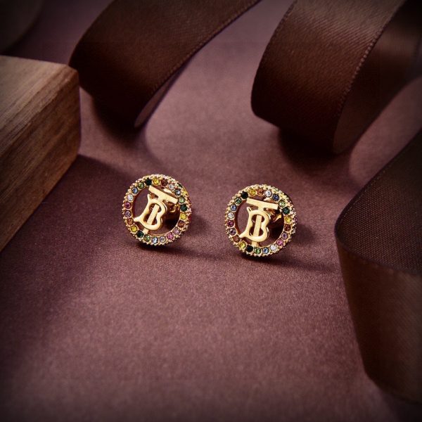 18K BB Color Crystals Earrings - Image 2
