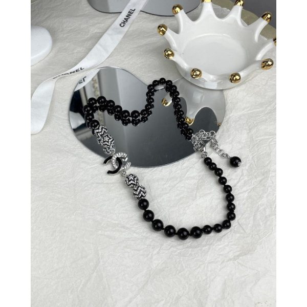 18K CC 24C Black Diamond Necklace - Image 2
