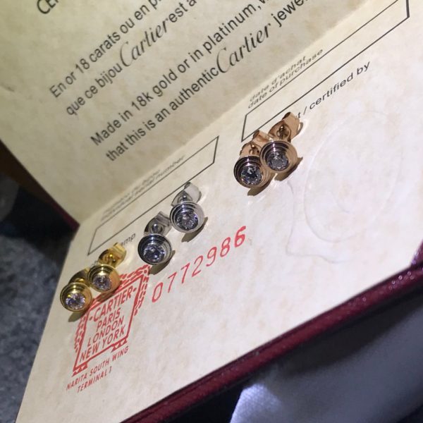 18K D'amour Medium Earrings - 图片 4