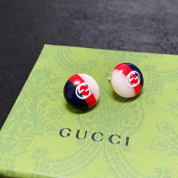 18K Double G Color Earrings - 图片 5