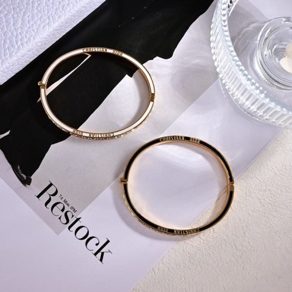 18K CD Night Code Bangle Bracelet - Image 5