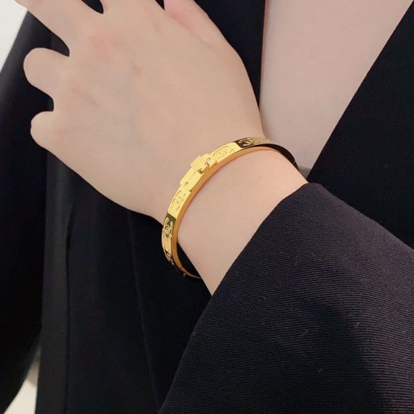 18K CC Diamond Bracelet - Image 4