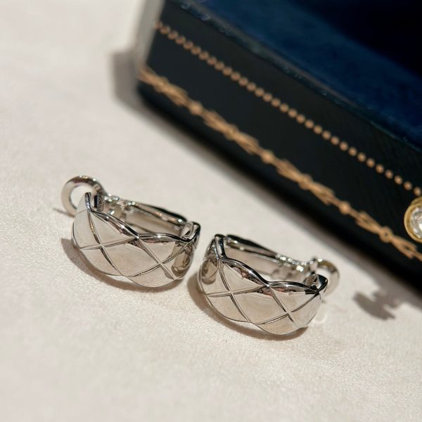 18K CC Coco Crush Earrings - 图片 2