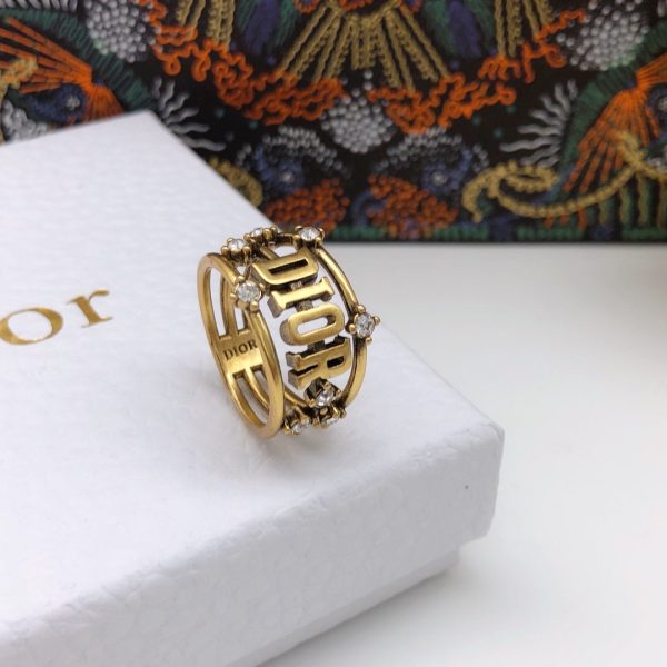 18K CD Vintage Ring - 图片 5