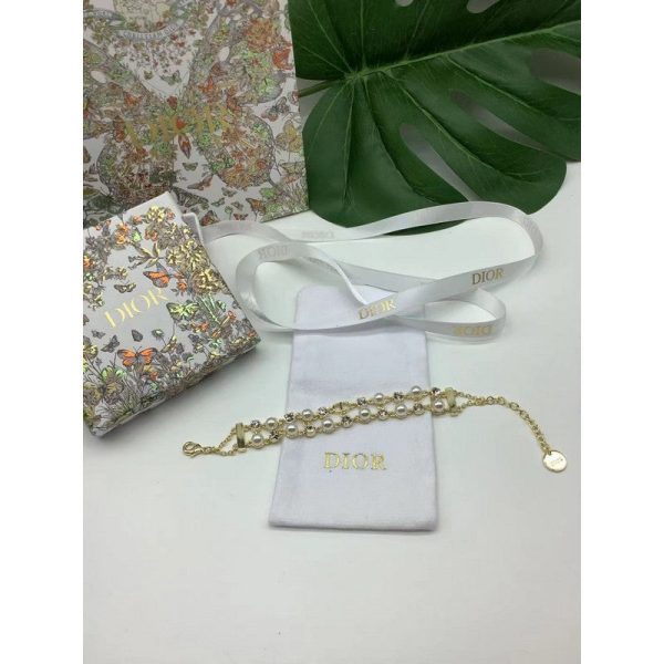 18K CD Pearl Bracelet - 图片 2