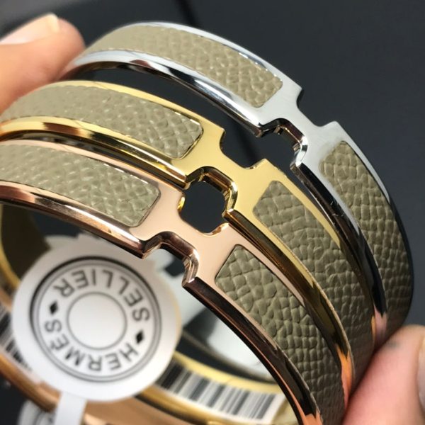 18K Olympe Étoupe H Bracelet - 图片 4