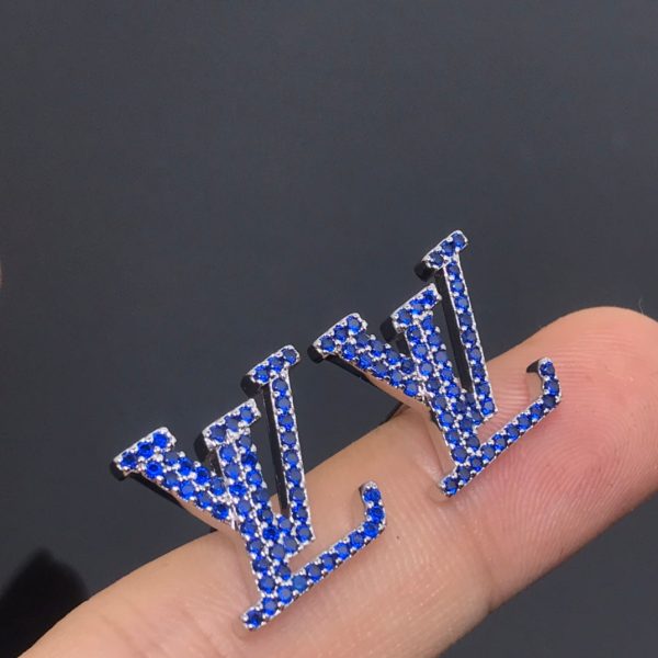18k Louis Iconic Aquamarine Earrings - 图片 2