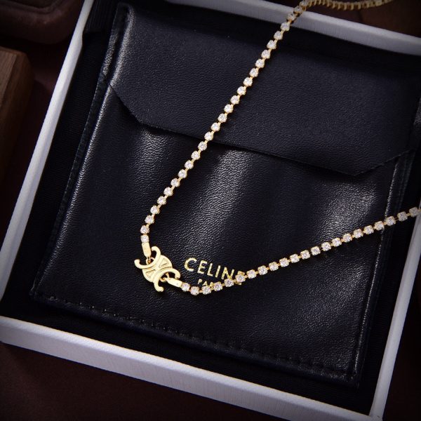 18K Triomphe Crystals Necklace - 图片 2