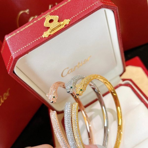 18K Panthère De Diamonds Bracelet - 图片 3