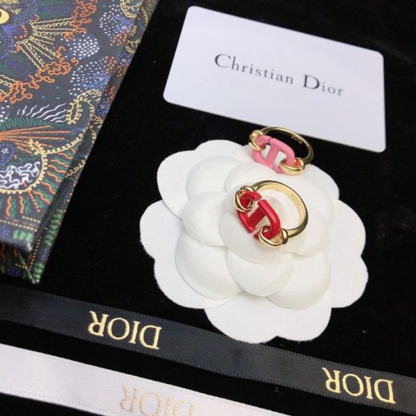 18K CD Red Heart Ring - 图片 3