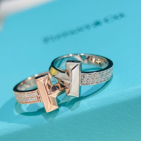 18K T T1 Diamonds Ring - 图片 4
