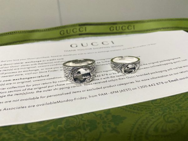 Double G Interlocking G Ring - Image 6