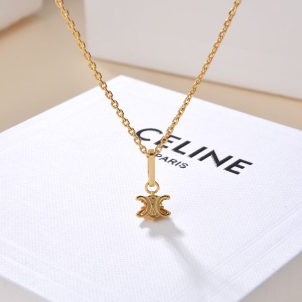 18K Triomphe Solitaire Necklace - 图片 2