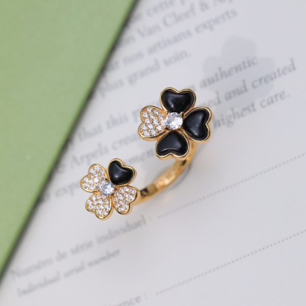 18K Cosmos Between the Finger Diamond Ring - 图片 3