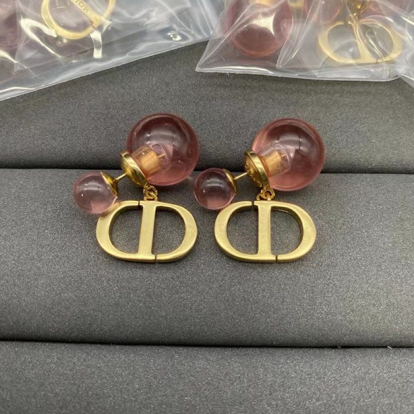 18K Petit CD Earrings