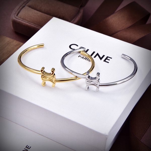 18K Triomphe Asymmetric Bracelet - 图片 2
