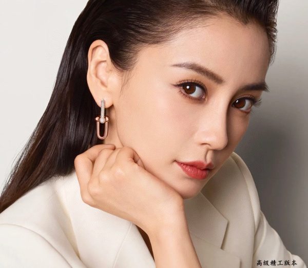 18K T HardWear Large Link Diamonds Earrings - 图片 3