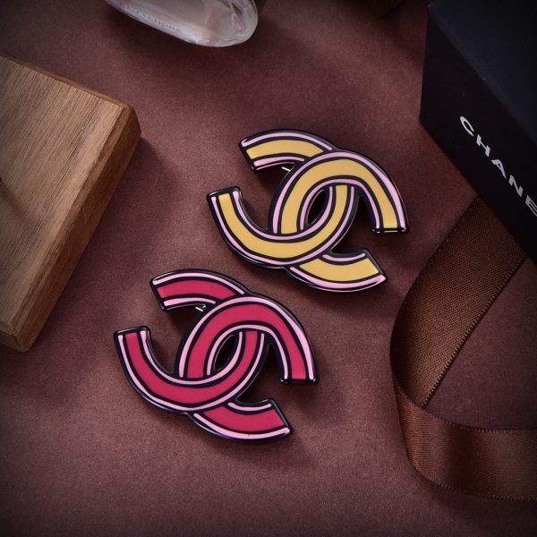18K CC Pink Brooch - Image 5