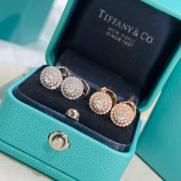 18K T Soleste Diamonds Rose Gold Earrings - 图片 6