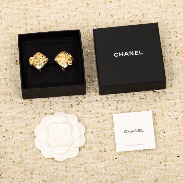 18K CC Vintage Earrings - 图片 5
