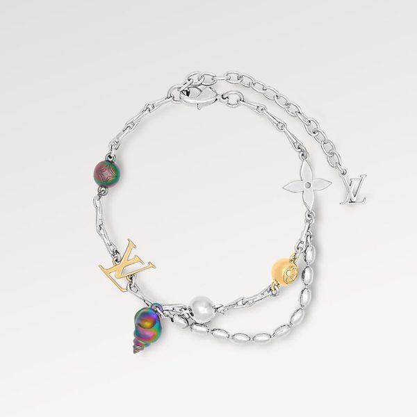 18K Louis Shell Bracelet