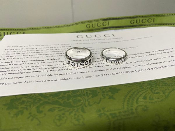 Double G Maison de l'Amour Ring - 图片 6